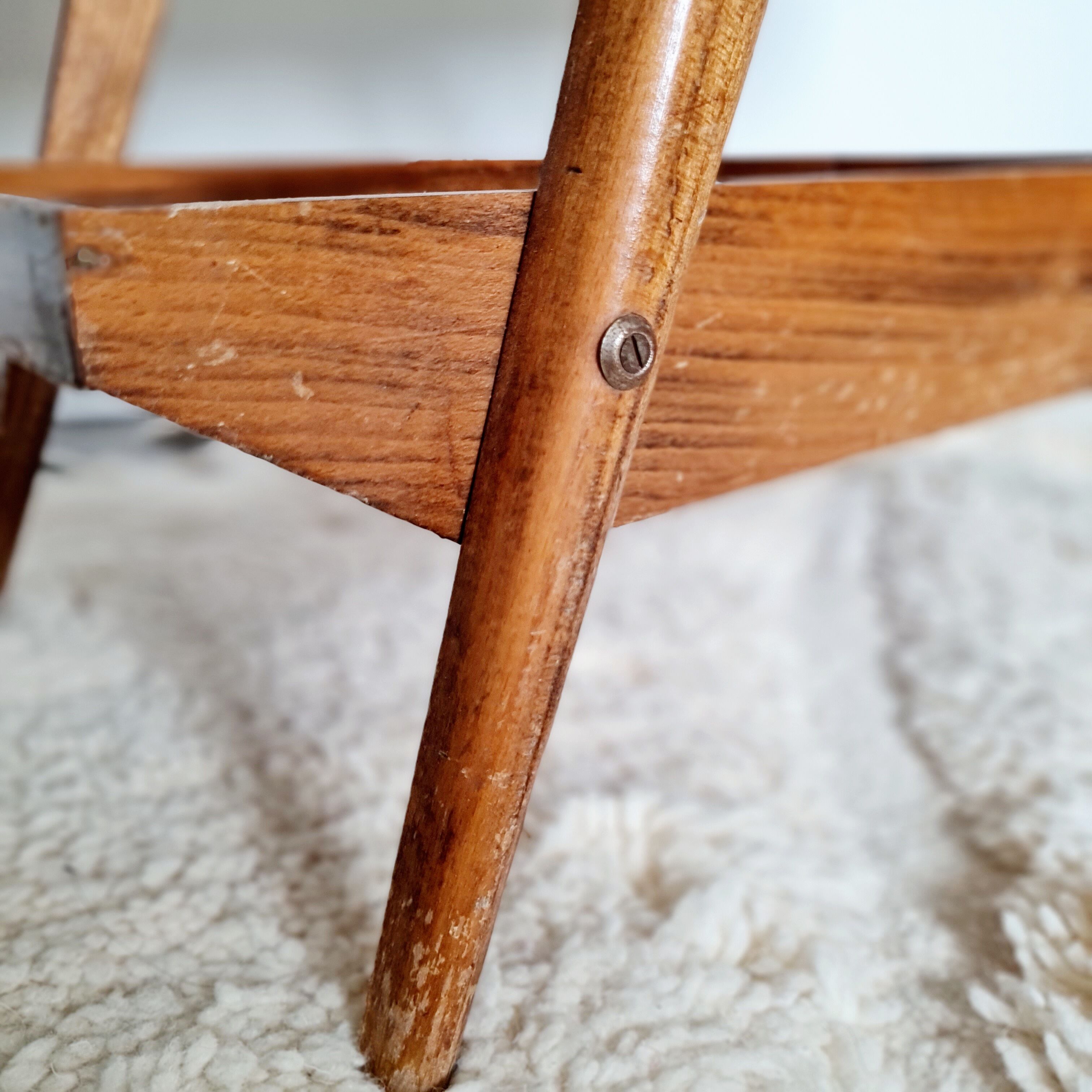 Vintage worker feet compass