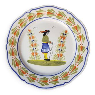 Henriot Quimper plate