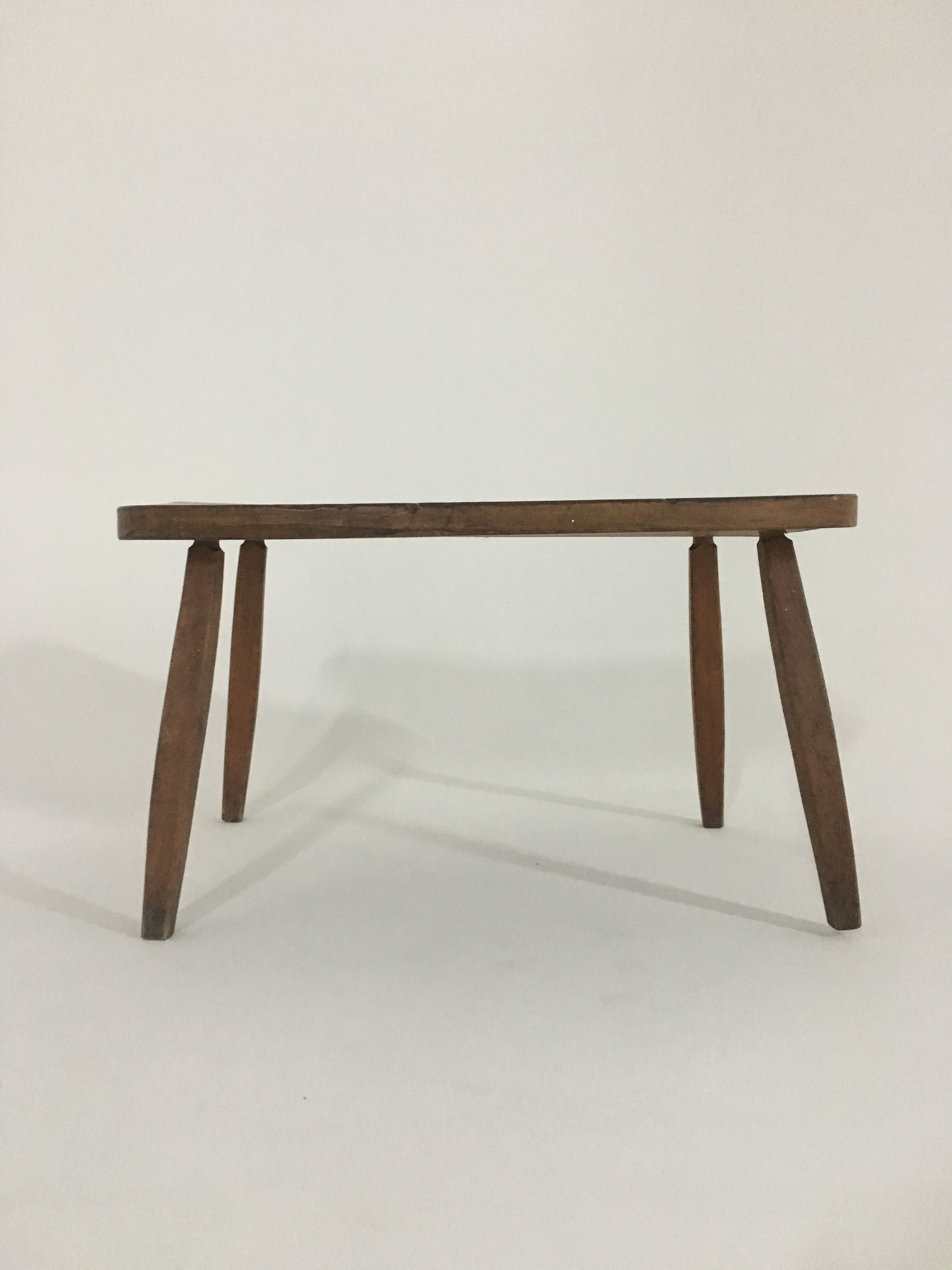 Wooden dining table