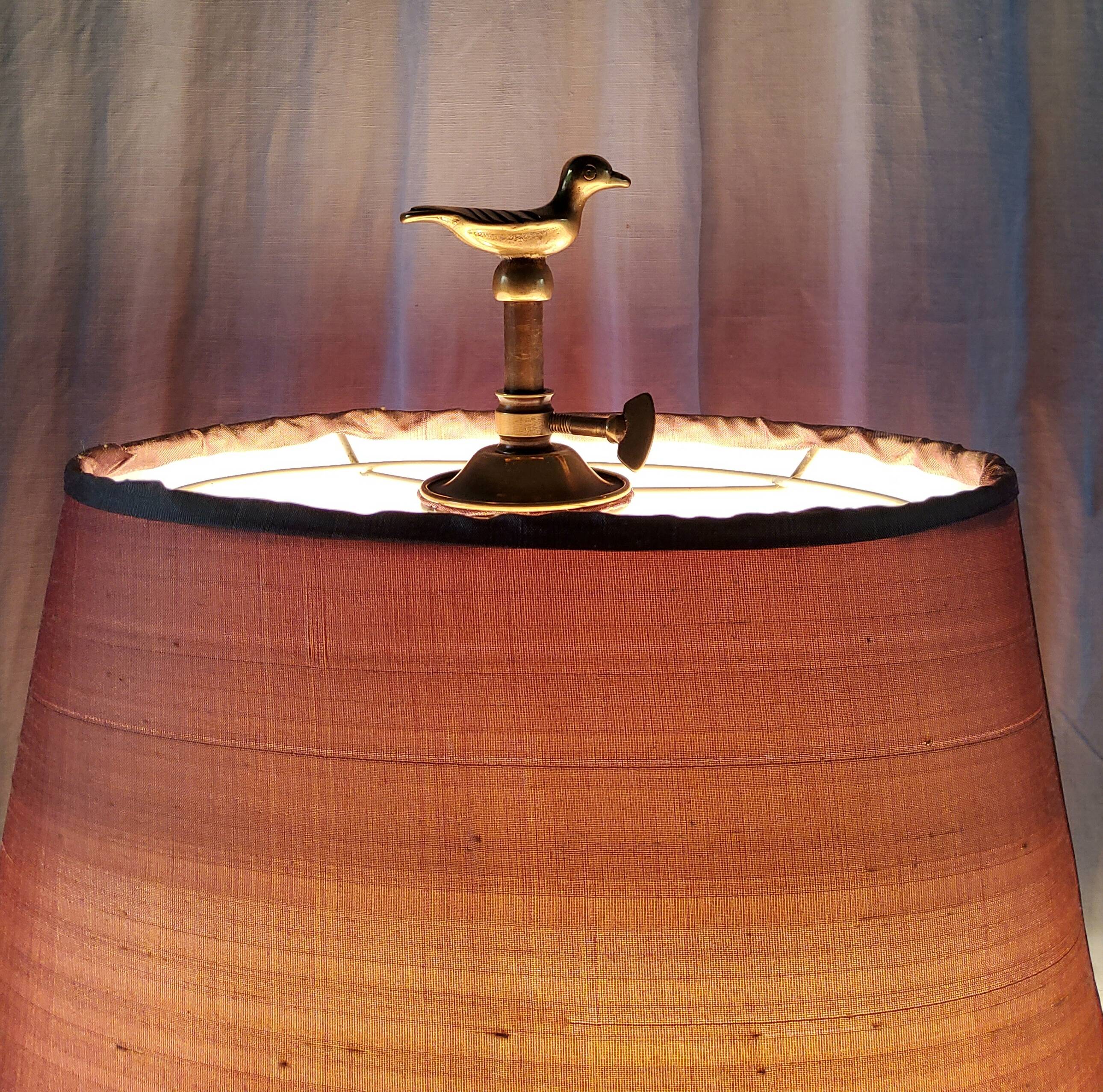 Hot water bottle lamp