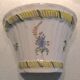 Vase bouquetiere faience enamelled of la Rochelle - XVIIIth century