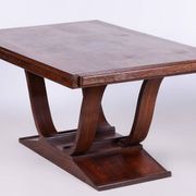 Table pliante Art Déco en Wengé, France, années 1920