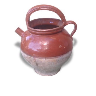 Terracotta jug