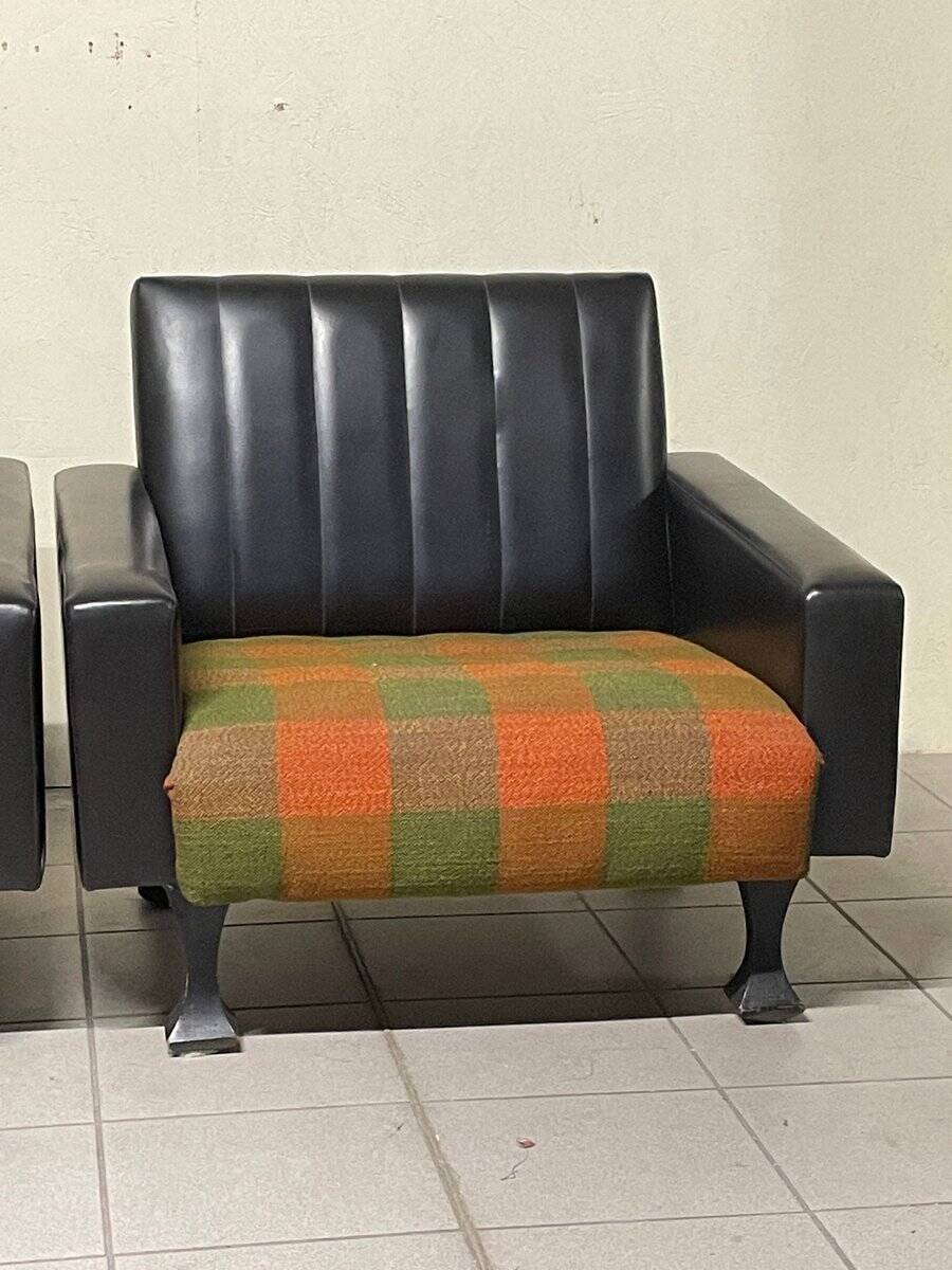Armchairs, Italy, 1950s, set of 2