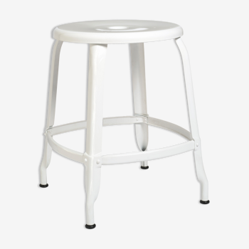 Tabouret H45 Nicolle blanc signalisation Ral 9003