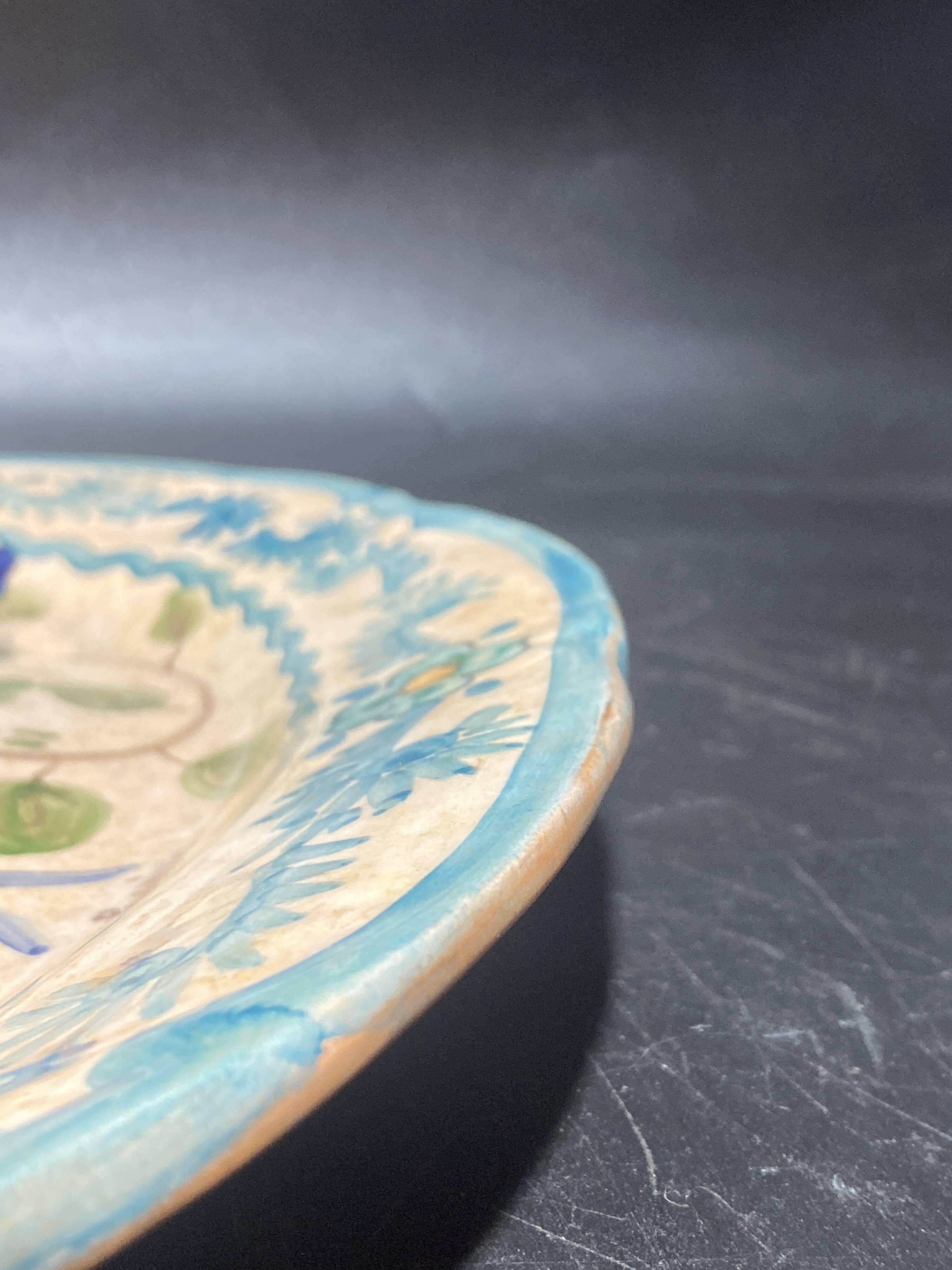 Decorative ceramic dish