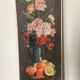 Tableau fleuri nature morte