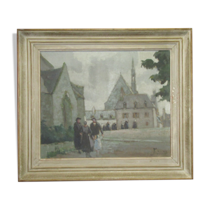 huile sur toile- Concarneau-