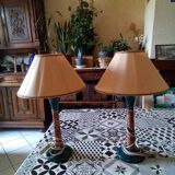 Pair of lamp deschuytener