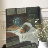 Painting old still life oil