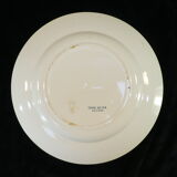 Round earthenware dish terre de fer bocage nº2