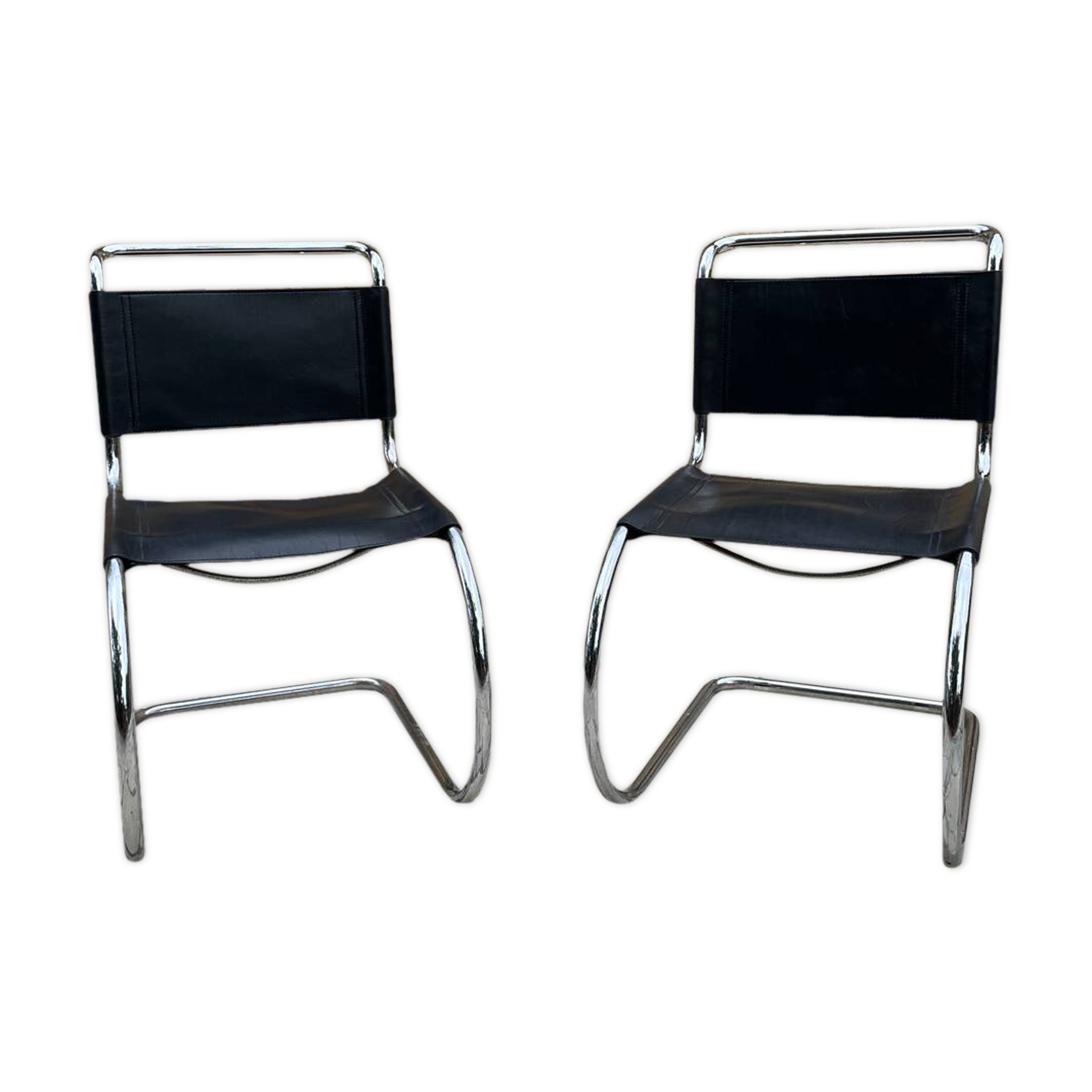 Chaises Mies Van Der Rohe Édition Année 80