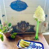 Quimper earthenware cake dish