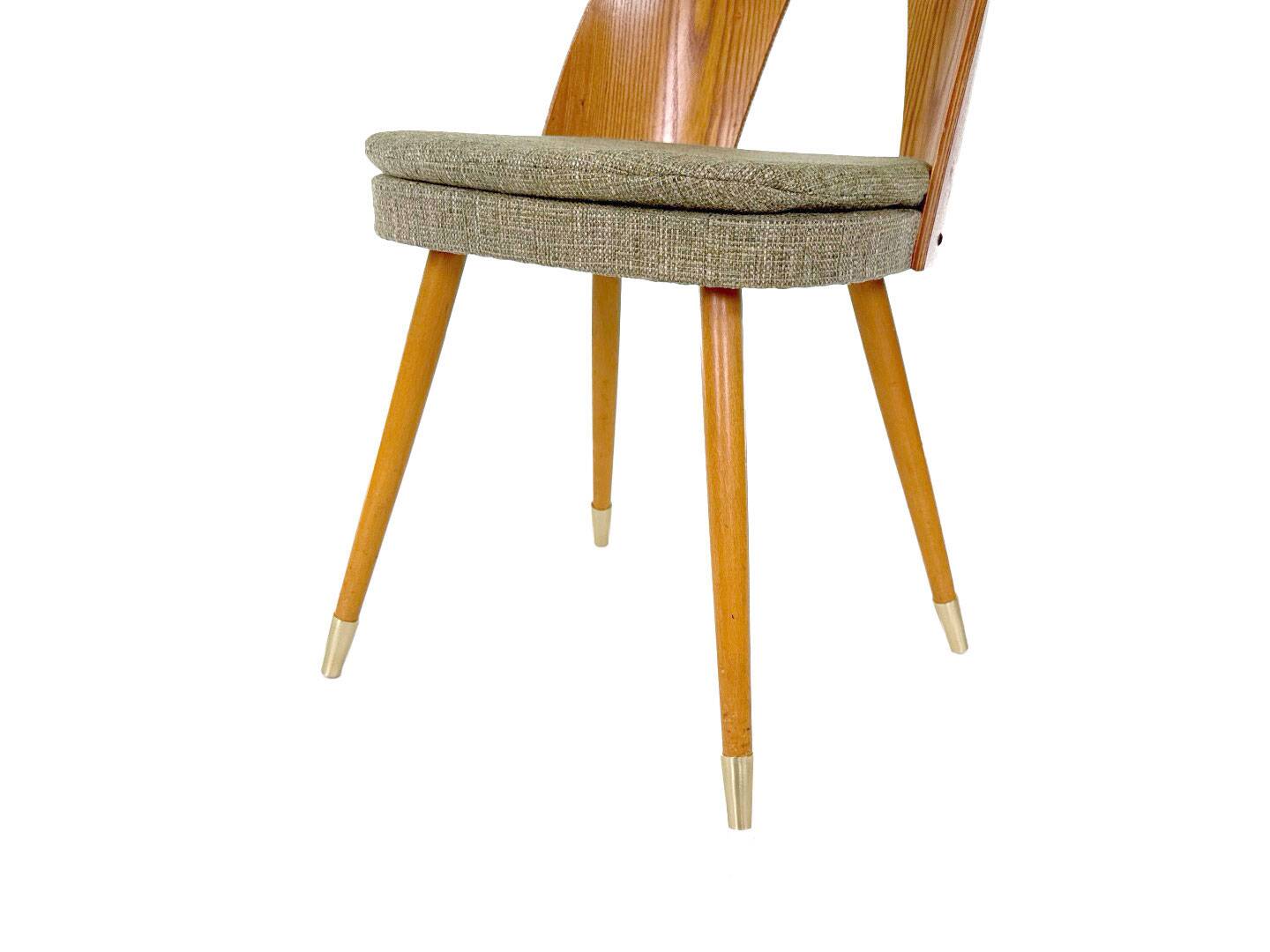 9 vintage designer dining chairs by Antonín Šuman for Tatra