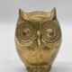 Owl statue / Bronze bookend owl - France Regina 1960