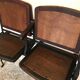 Theatre bench folding seat, pre-war