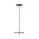 Industrial Belgium Steel and Teak Free Standing Coat Rack 1950s