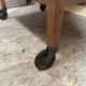 Bar - antique serving trolley on wheels