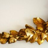 Pediment, gilded bronze, ornament for mirror, piece of furniture, signed Jacquet Grelier