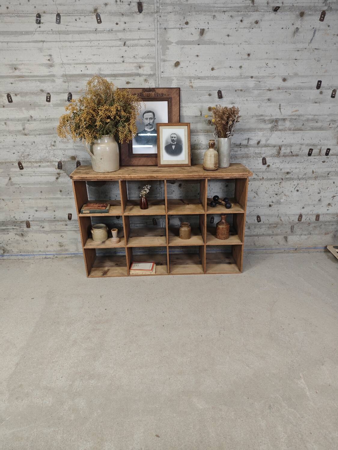 Raw wooden workshop furniture