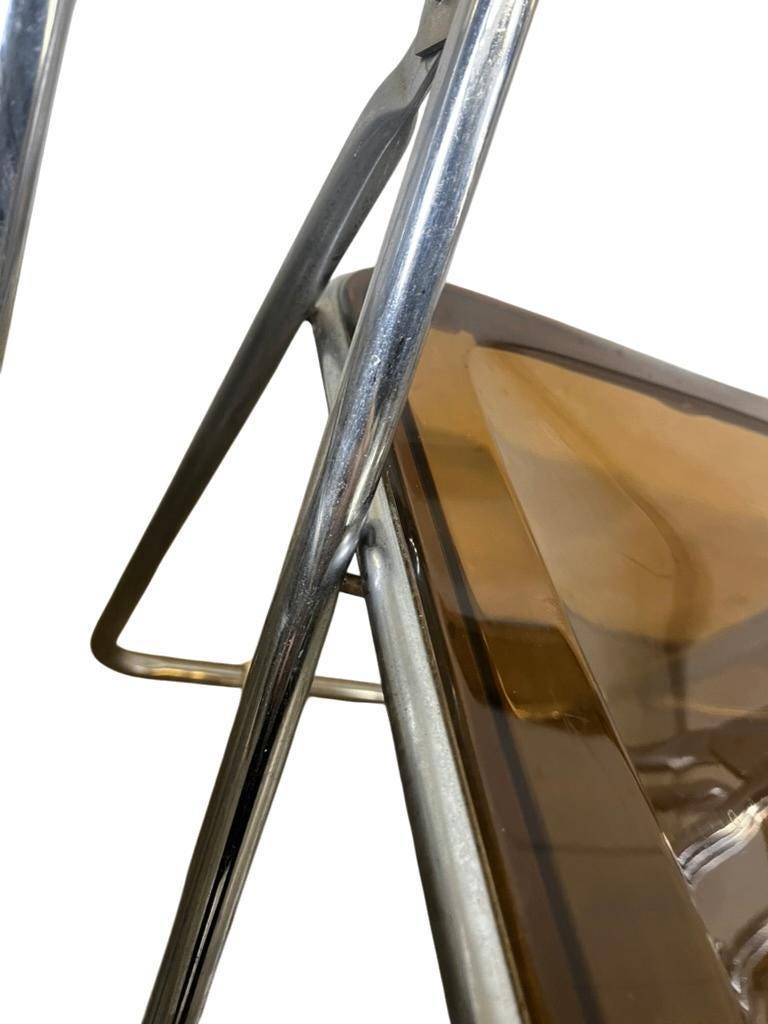 Set of 4 vintage 'plia castelli' chairs