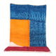 Handmade traditional Berber rug with colourful patterns, size 150/250cm.