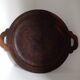 Carved wooden tray