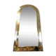 Urdu mirror in solid brass