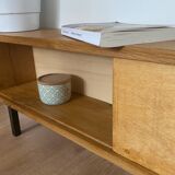 Light oak solid wood sideboard