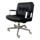 Office Chair In Leatherette On Wheels By Vaghi, Italy, 1960s