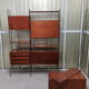 Library, 60s teak shelf on feet