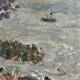 Vintage Oil On Canvas Landscape By Eva Eneroth, Paris, Mid 20th Century
