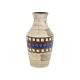 Vintage Bay Vase West Germany Ceramic Beige Brown Blue 619-35
