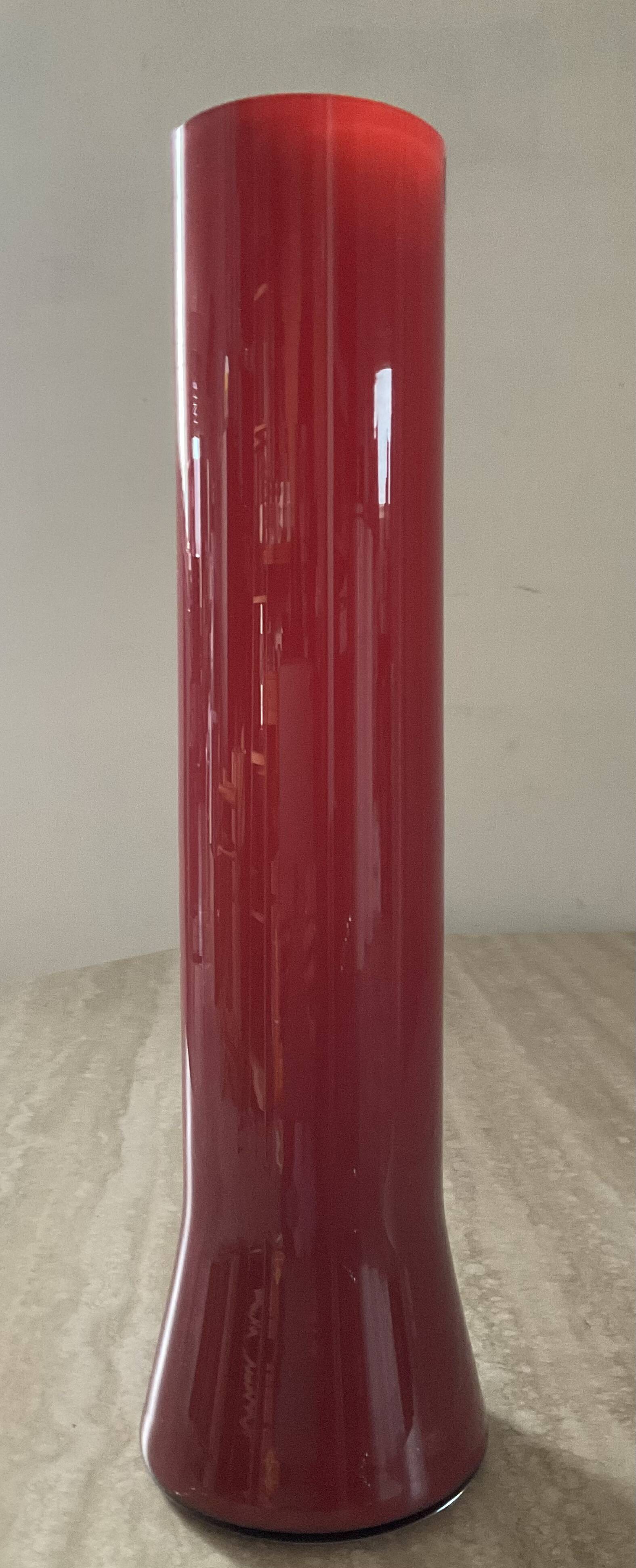 Vintage Leerdam Holland vase from the 60s