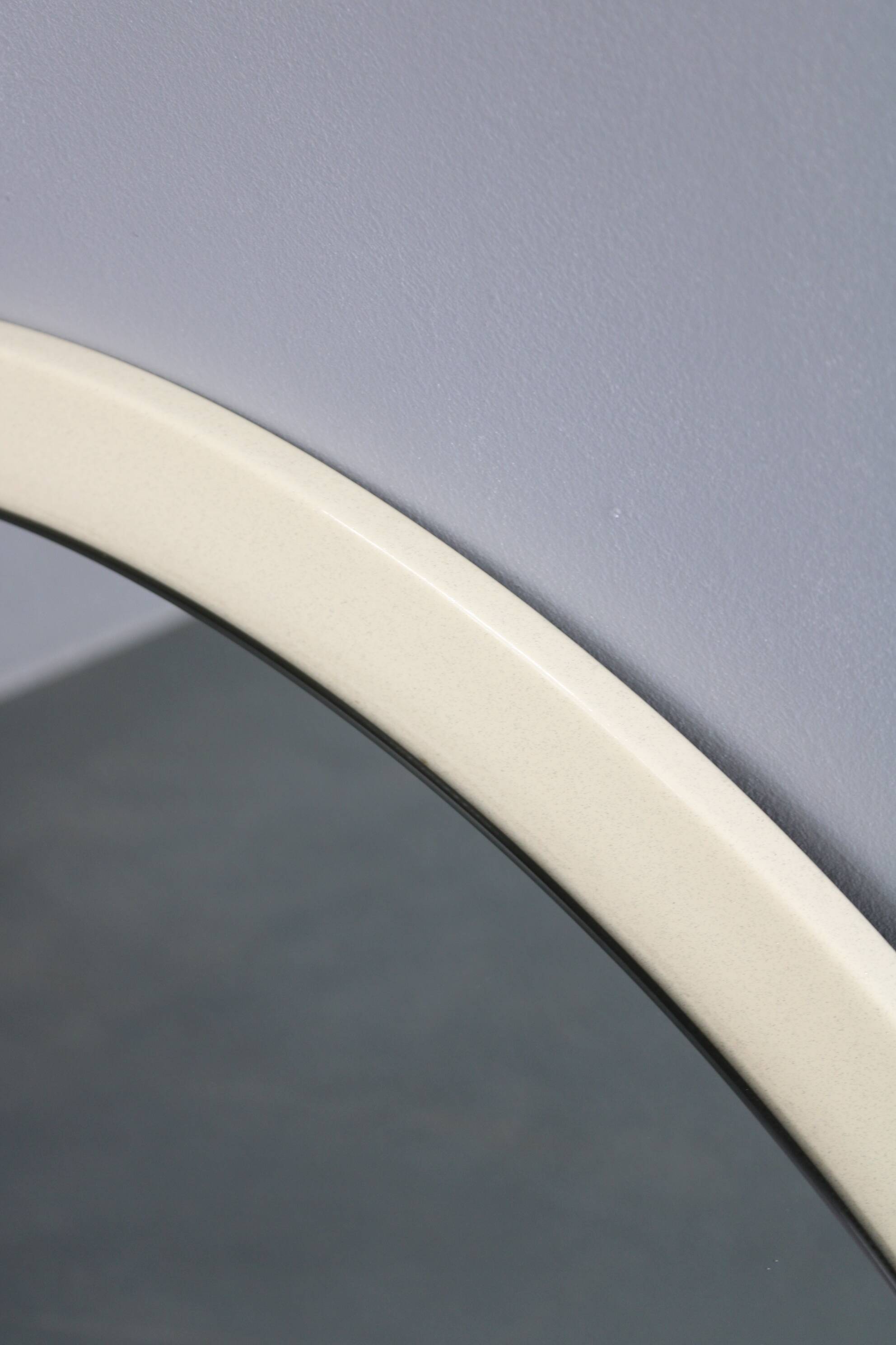 1970s Round Mirror , Italy