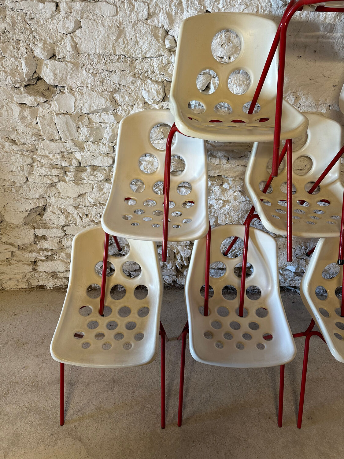 10 vintage design Sicopal chairs