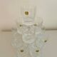 Vintage Arques crystal glasses