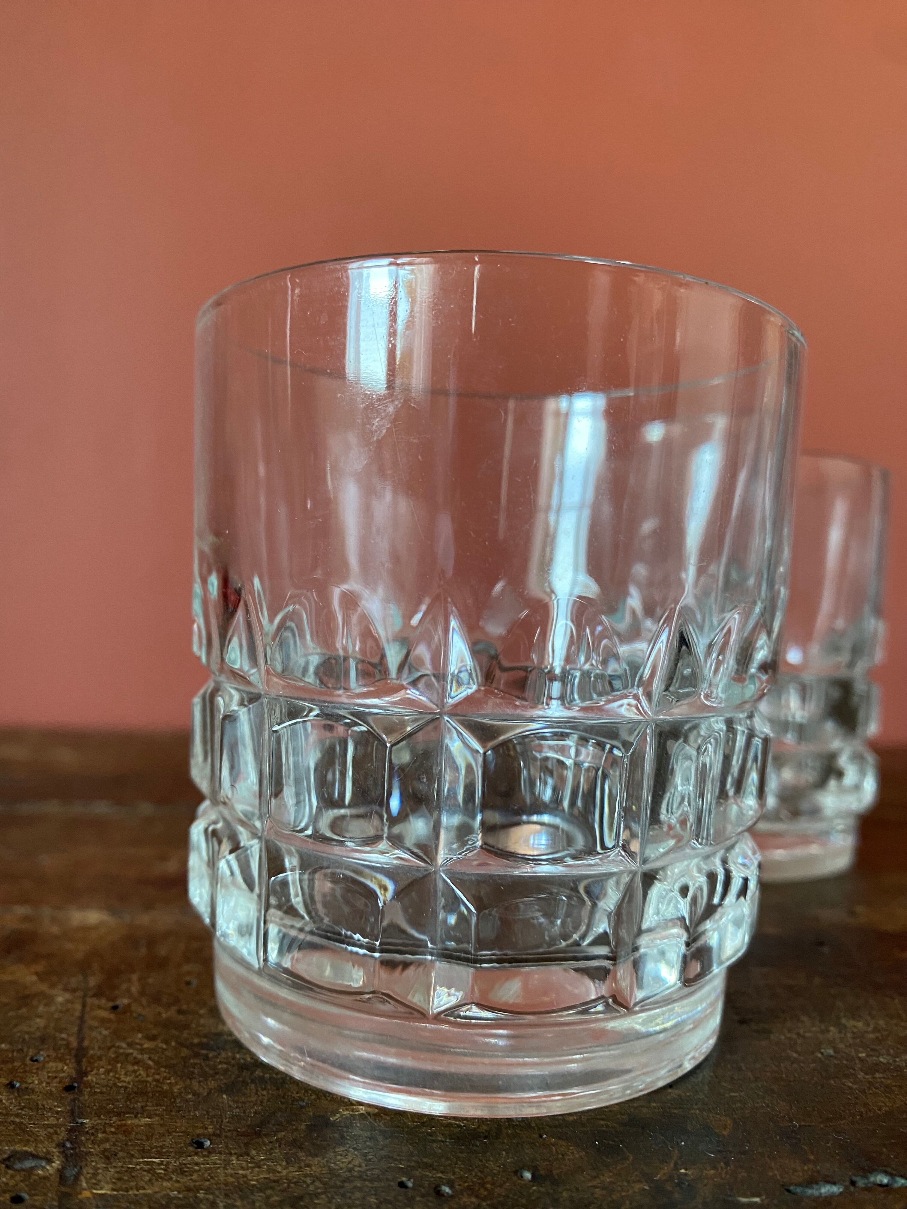 Vintage whisky glass