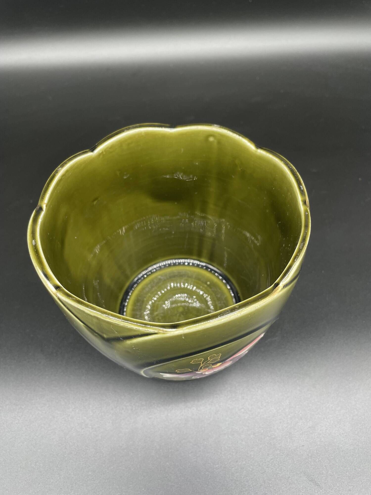 Slip planter, pair, art nouveau, de bruyn earthenware, signed, numbered, fives, lille