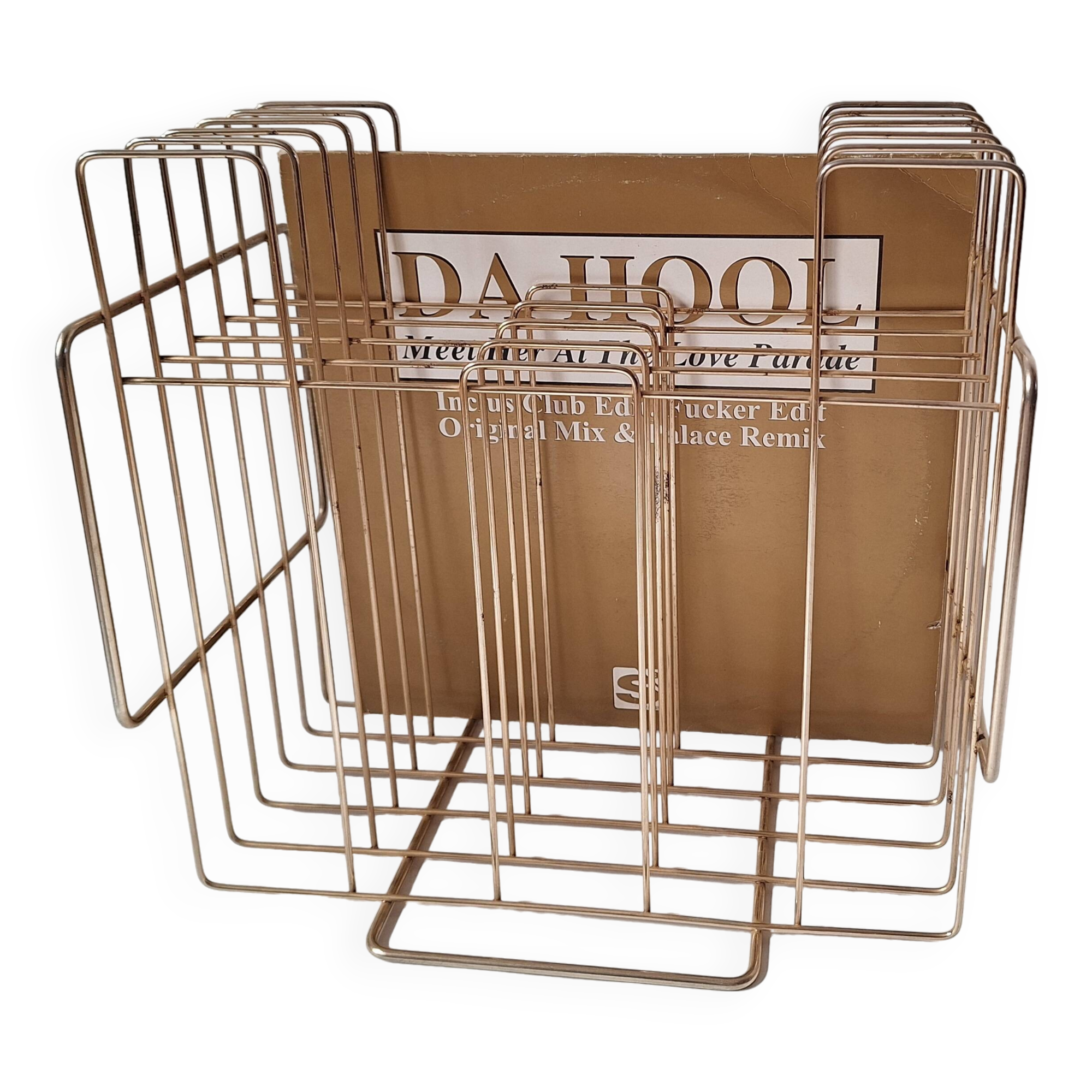 Vinyl record holder / magazine holder