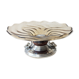 Glass cut smoked art deco