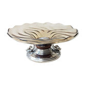 Glass cut smoked art deco