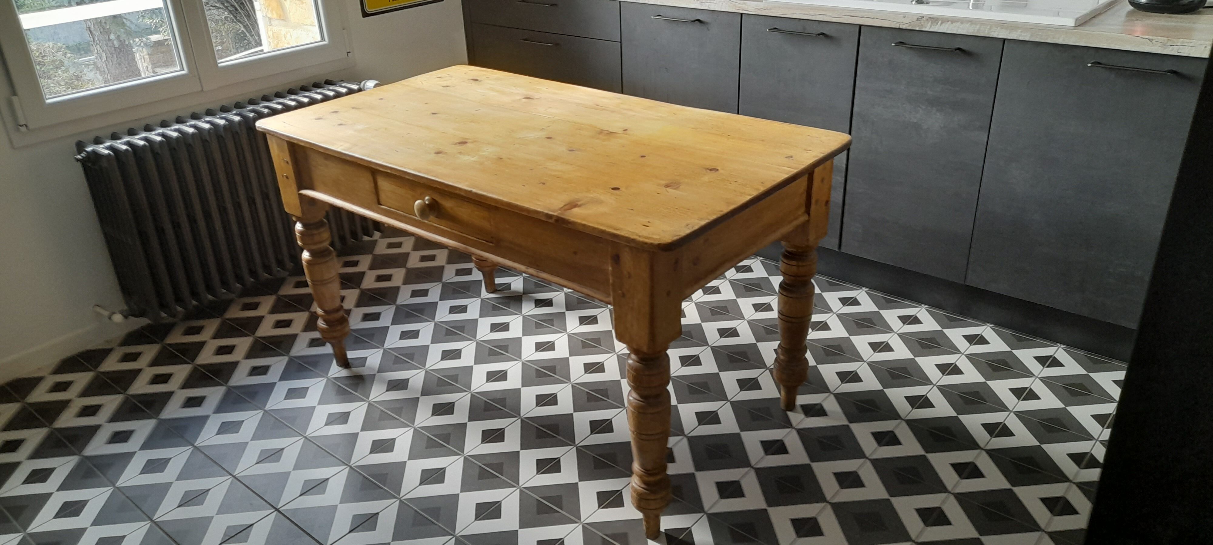 Old English farmhouse table
