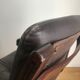 Armchair siesta brown leather by ingmar relling for westnofa