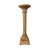 Sellette - colonne en bois