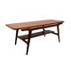 Vintage coffee table with reversible top.