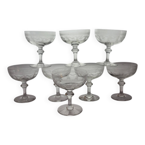 8 coupes à champagne