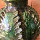 Tamegroute pottery in glazed terracotta
