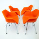 Set de 4 fauteuils par Robin Day, pour Hille, Angleterre, 1967