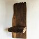 Old oak wall shelves